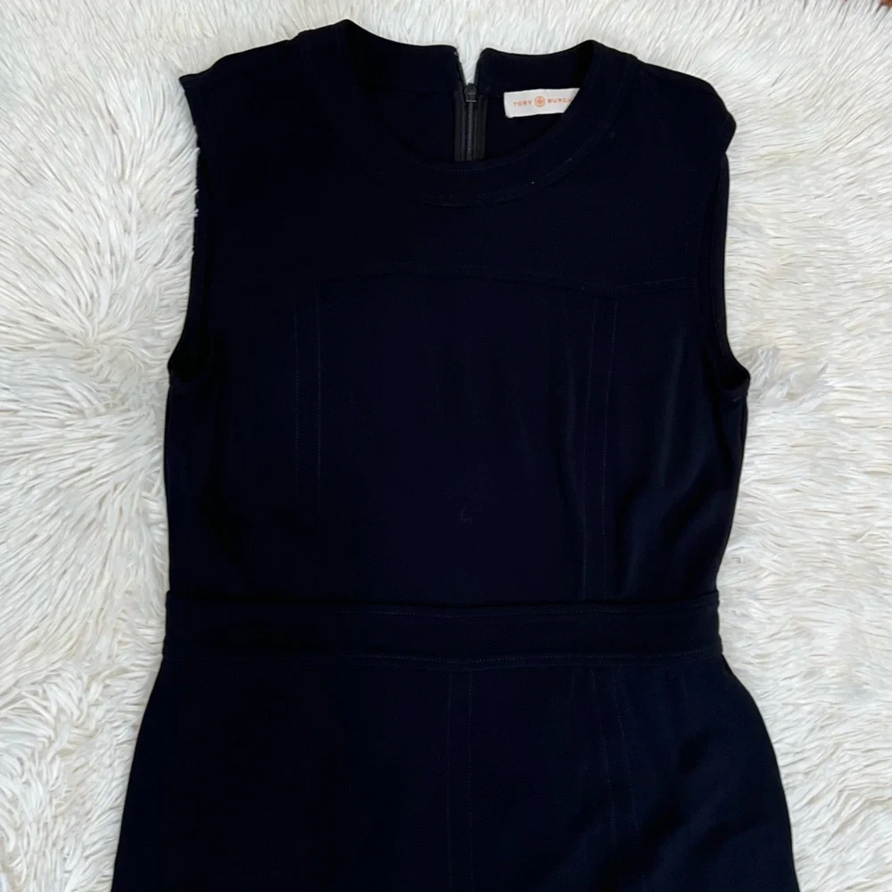 Tory‎ Burch Audrey midi black dress size S